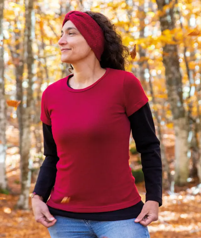 Ardelaine - T-Shirt manches courtes femme en laine mérinos