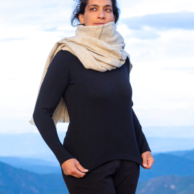 Ardelaine - Châle tissé en laine