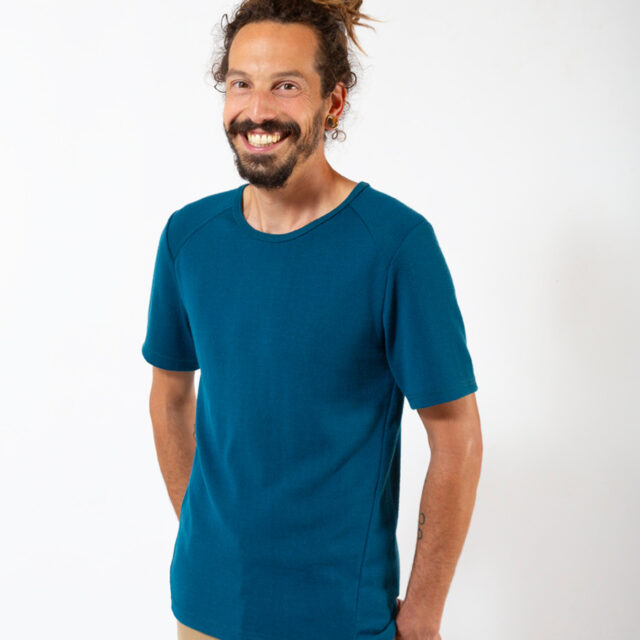 Ardelaine - T-Shirt manches courtes homme en laine mérinos