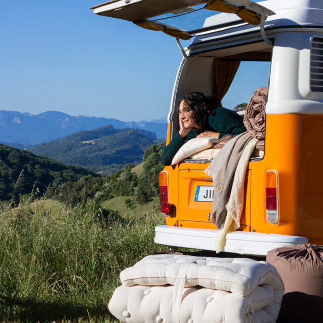 Ardelaine - Matelas d'appoint pliable en pure laine