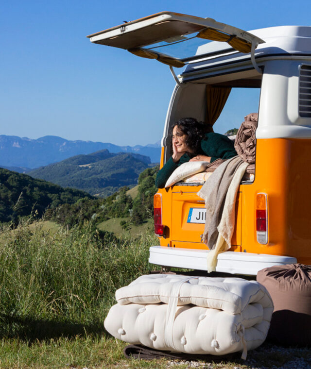 Ardelaine - Matelas d'appoint pliable en pure laine