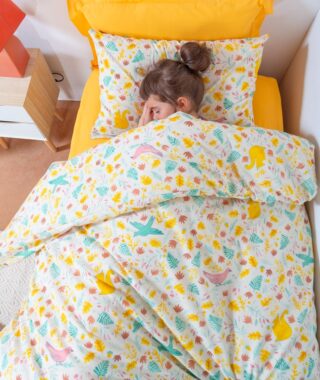 Ardelaine - Housse de couette pour lit enfant en coton bio