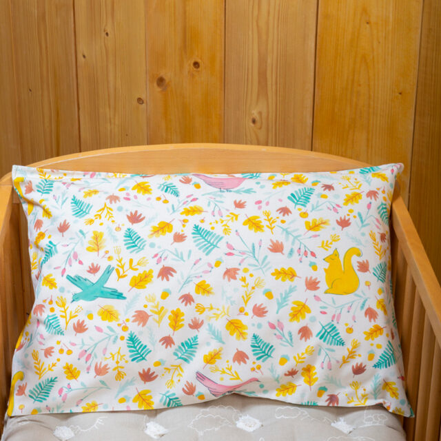 Ardelaine - Taie d'oreiller 40x60 pour enfant en coton bio
