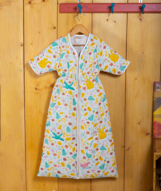 Ardelaine - Turbulette à manches en laine 6 mois/2 ans