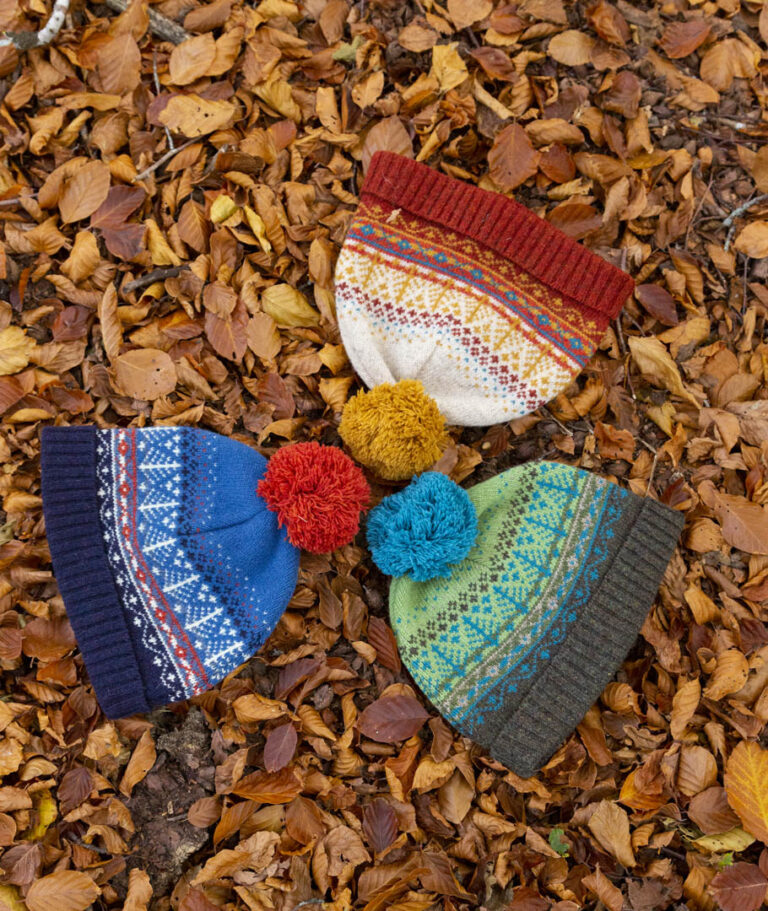 Ardelaine - Bonnet à motifs en laine