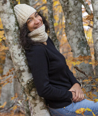 Ardelaine - Snood torsades en laine