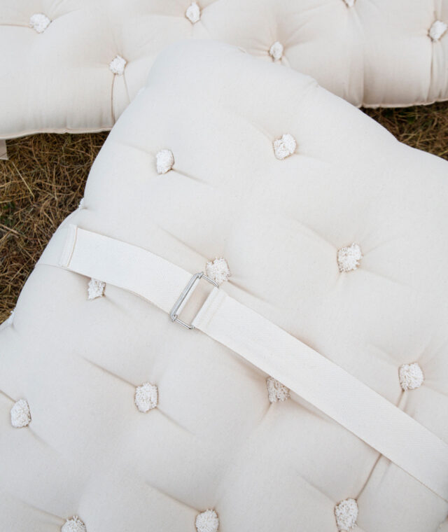 Ardelaine - Matelas d'appoint pliable en pure laine