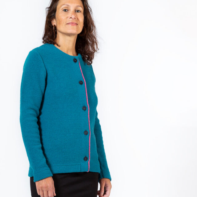 Ardelaine - Gilet en laine fin de collection - Sauzet
