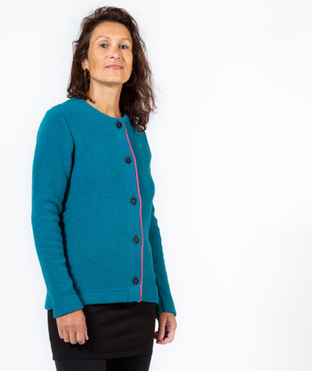 Ardelaine - Gilet en laine fin de collection - Sauzet