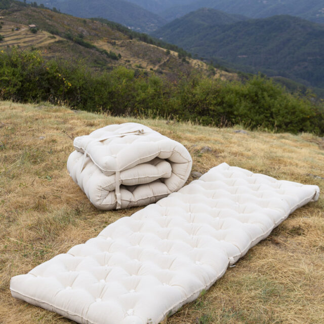 Ardelaine - Matelas d'appoint pliable en pure laine