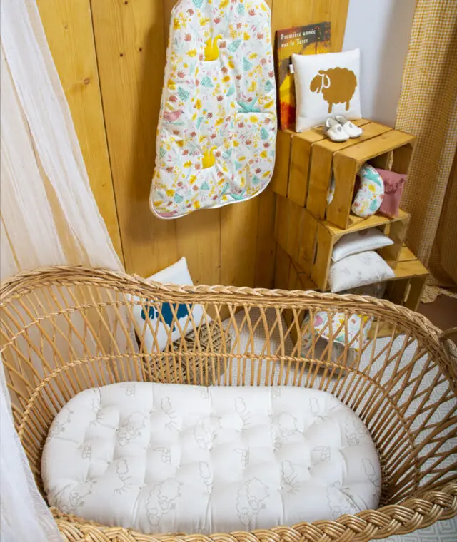 Ardelaine - Matelas pour berceau en laine