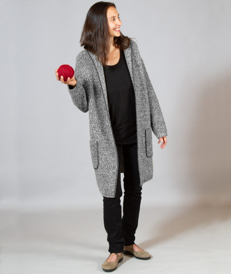 Ardelaine - Gilet long en laine - Elze