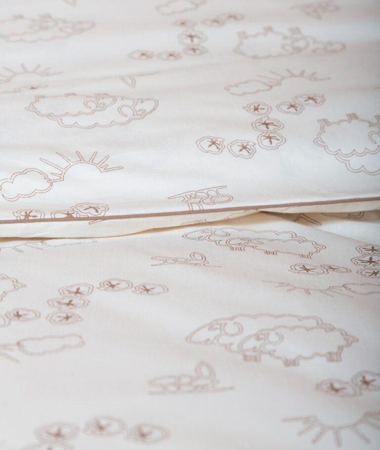 Ardelaine - Housse de couette pour lit bébé en coton bio