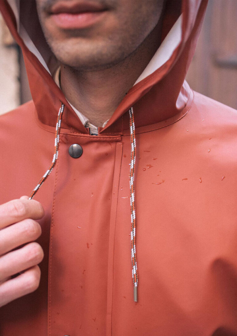 Montlimart - IMPERMEABLE BRUME TERRACOTTA