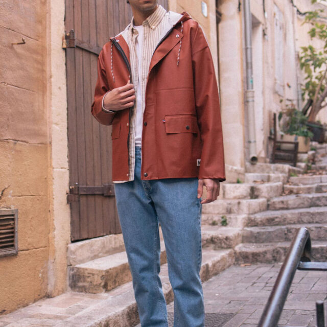 Montlimart - IMPERMEABLE BRUME TERRACOTTA