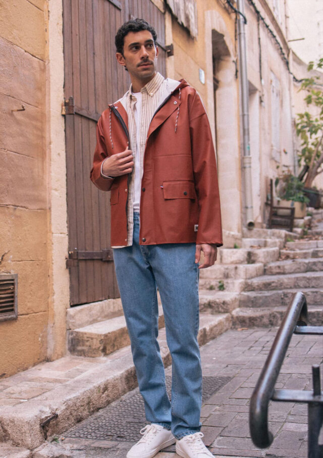 Montlimart - IMPERMEABLE BRUME TERRACOTTA