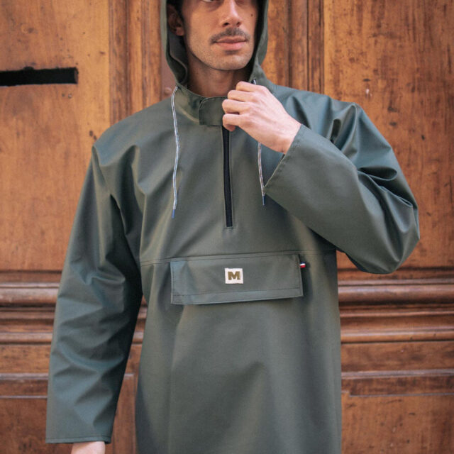 Montlimart - IMPERMEABLE GOUTTE KAKI