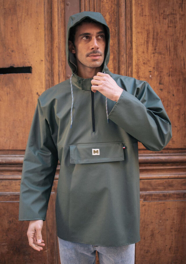 Montlimart - IMPERMEABLE GOUTTE KAKI