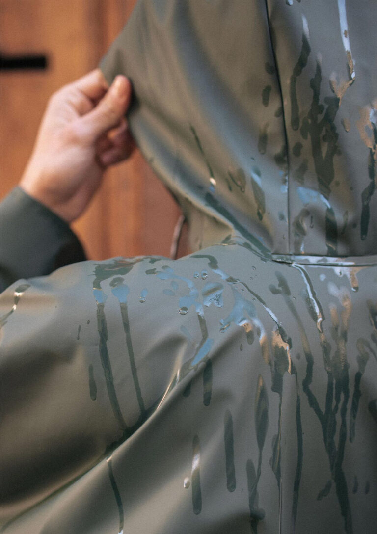 Montlimart - IMPERMEABLE GOUTTE KAKI