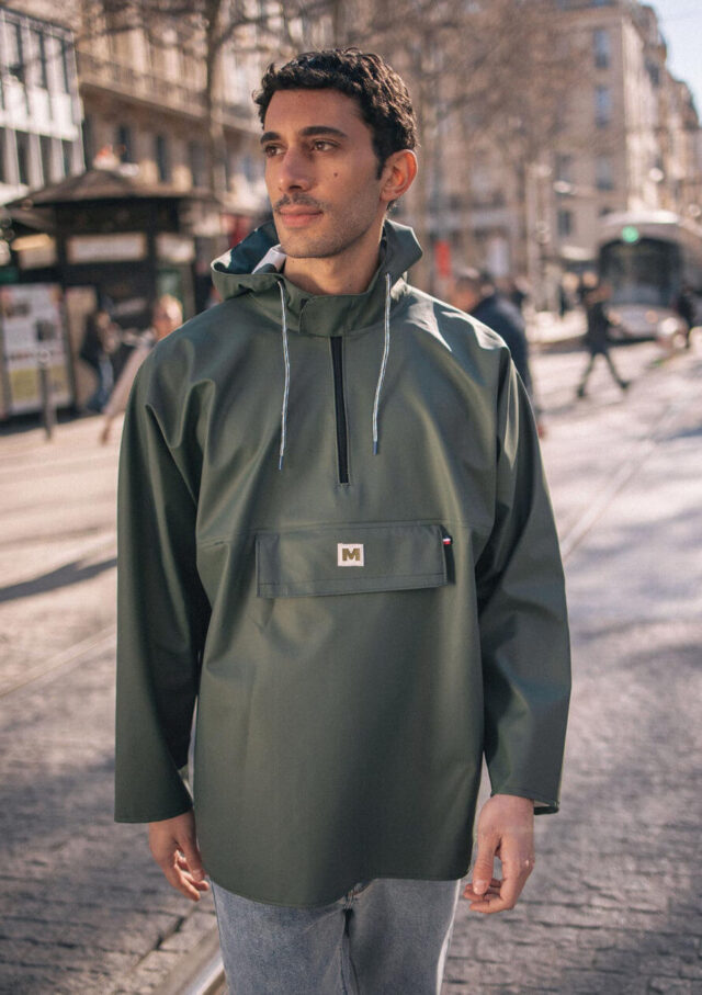 Montlimart - IMPERMEABLE GOUTTE KAKI