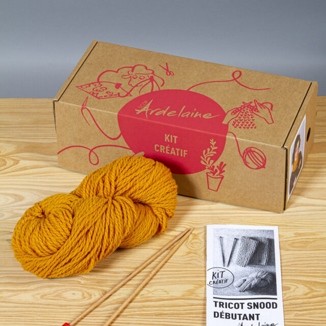 Ardelaine - Kit Tricot d'un Snood en laine