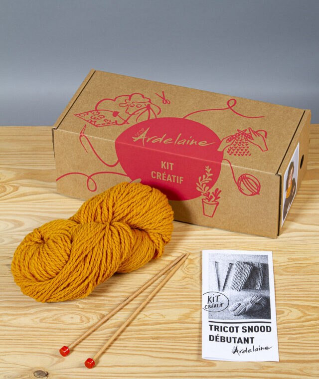 Ardelaine - Kit Tricot d'un Snood en laine