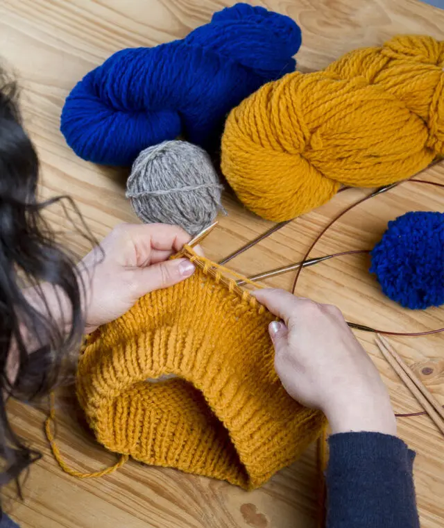 Ardelaine - Kit Tricot d’un bonnet en laine