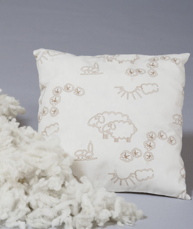 Ardelaine - Kit Fabrication d'un Coussin en laine