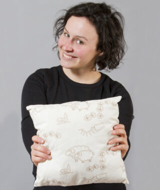 Ardelaine - Kit Fabrication dun Coussin en laine
