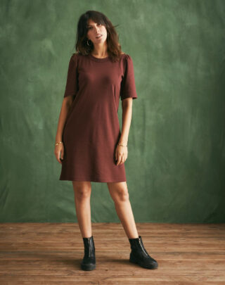 Maison Lemahieu - La petite robe – Aubergine – Bordeau – Femme