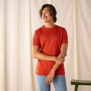 Le t-shirt Propre - Le t-shirt en coton bio  Terracotta