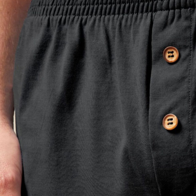 Lemahieu - 2x Caleçons courts en Coton BIO - Noir - Homme