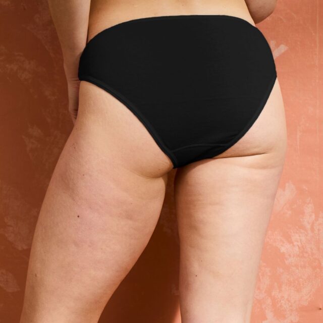 Lemahieu - 2x Culottes 100% en Coton BIO - Noir + Blanc - Femme