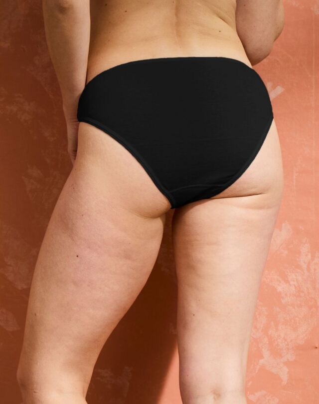 Lemahieu - 2x Culottes 100% en Coton BIO - Noir + Blanc - Femme