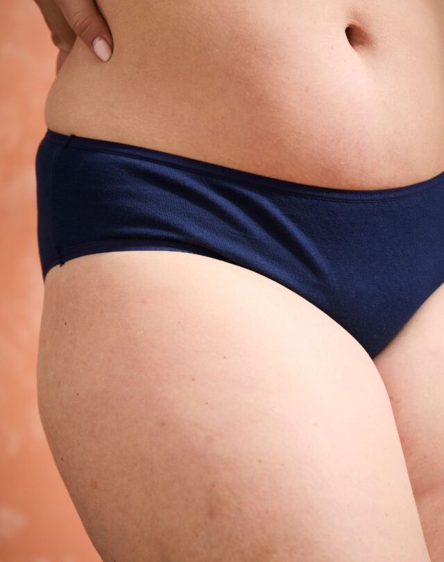 Lemahieu - 2x Culottes en Coton BIO- Marine - Femme