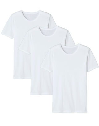 Maison Lemahieu - 3x T-shirts seconde peau – Blanc – Homme – Homme