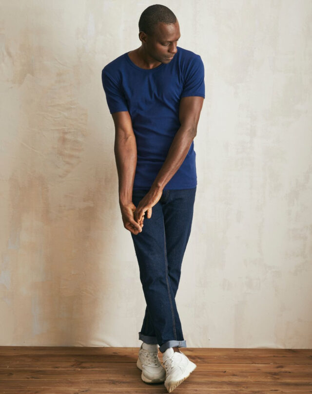 Lemahieu - 3x T-shirts seconde peau - Marine - Homme