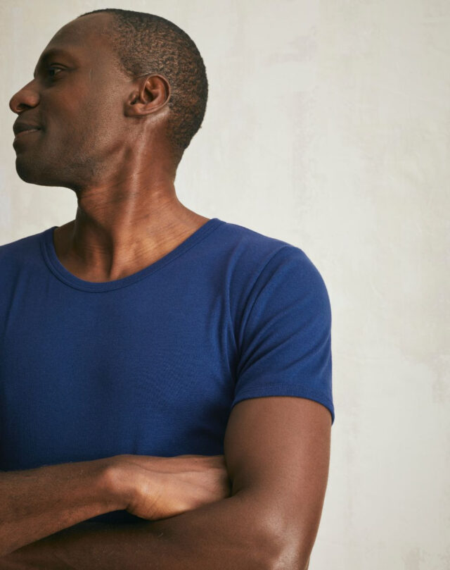 Lemahieu - 3x T-shirts seconde peau - Marine - Homme