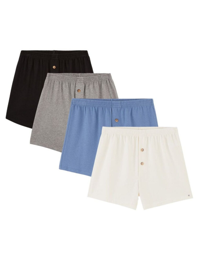 Lemahieu - 4x Caleçons courts en Coton BIO - Homme