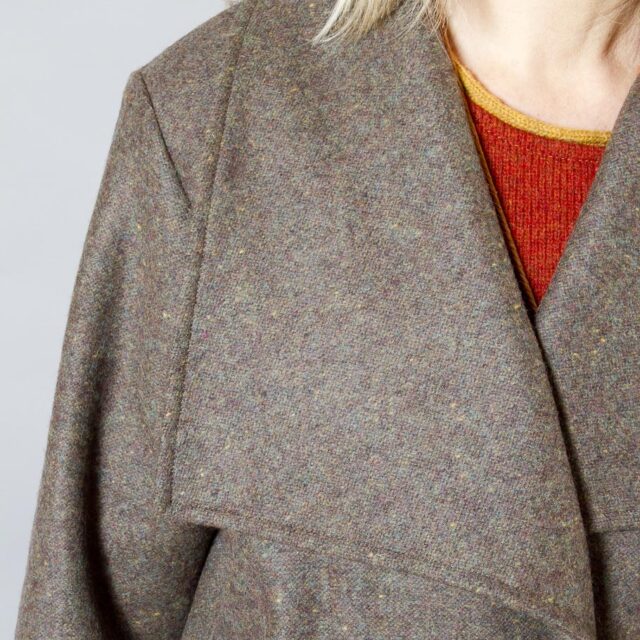 Ardelaine - Manteau en laine fin de collection - St Agreve