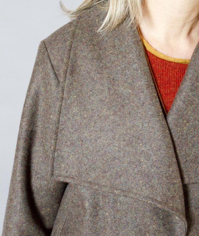 Ardelaine - Manteau en laine fin de collection - St Agreve