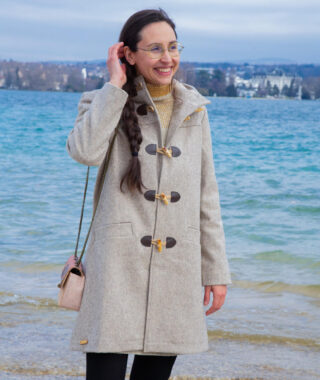 Ardelaine - Dufflecoat en laine fin de collection- Auriolles