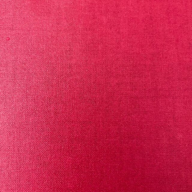 Fleur de Soleil - Nappe rouge ronde ou ovale enduite