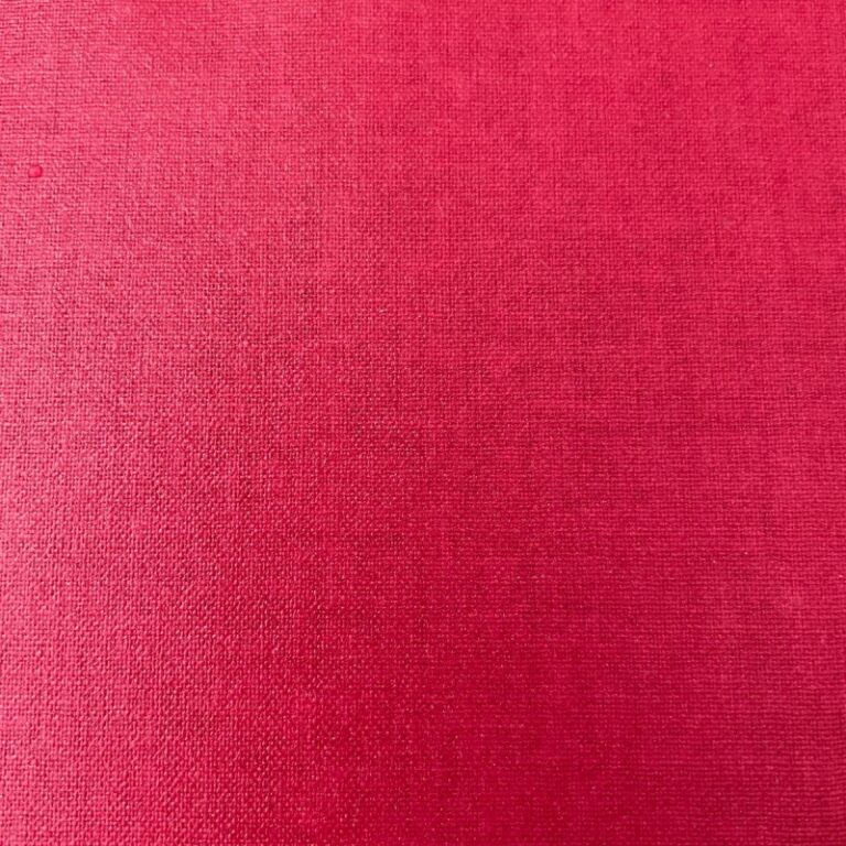 Fleur de Soleil - Nappe rouge ronde ou ovale enduite