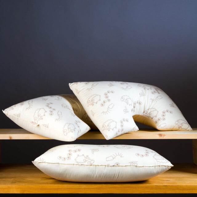 Ardelaine - Oreiller Demi-Lune en laine