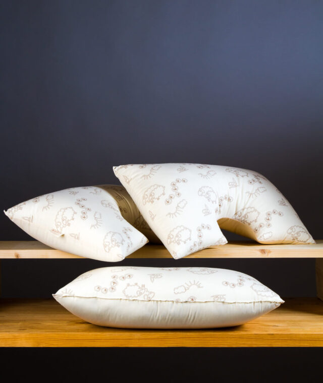 Ardelaine - Oreiller Demi-Lune en laine