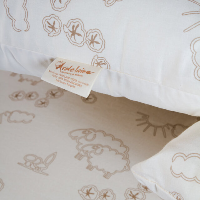 Ardelaine - Oreiller Standard en pure laine