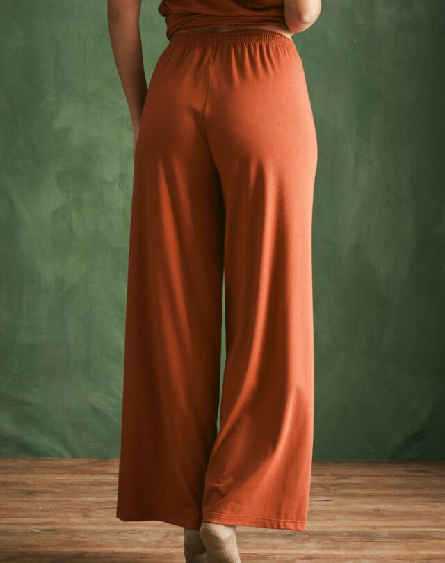 Lemahieu - Pantalon de nuit - Terracotta - Femme