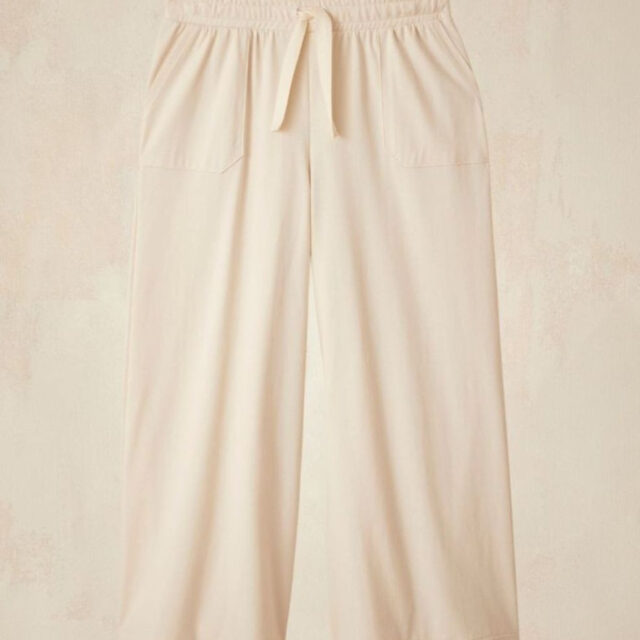 Lemahieu - Pantalon Large - Ecru - Blanc - Femme