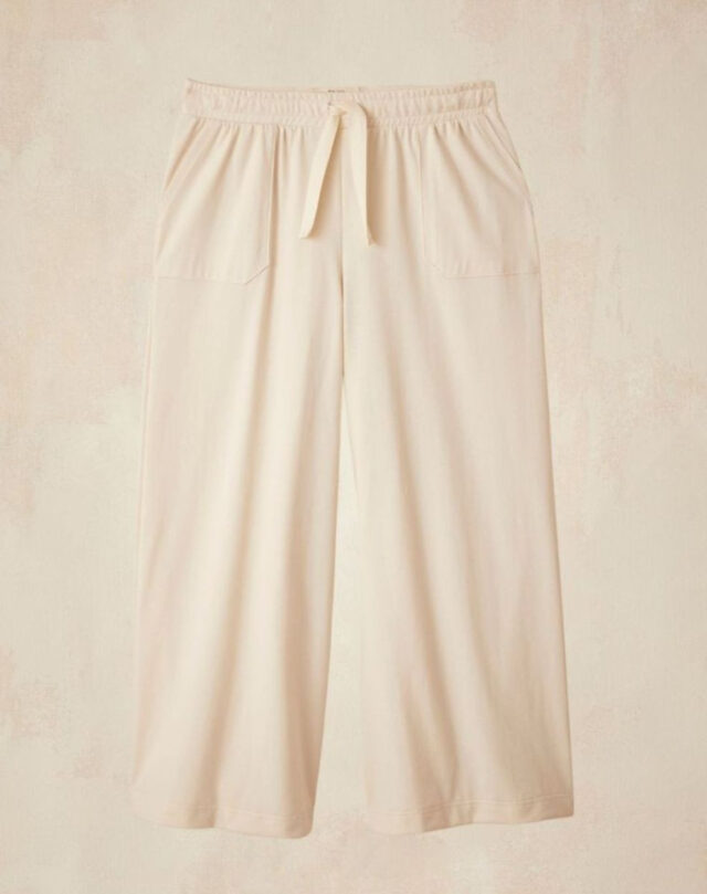 Lemahieu - Pantalon Large - Ecru - Blanc - Femme